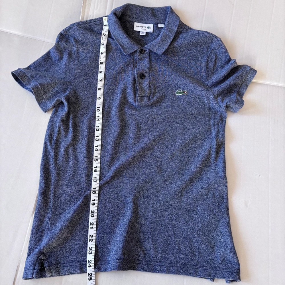 Lacoste Polo Shirt
Grey Men's Slim Fit Piqué Polo - Picture 8 of 10
